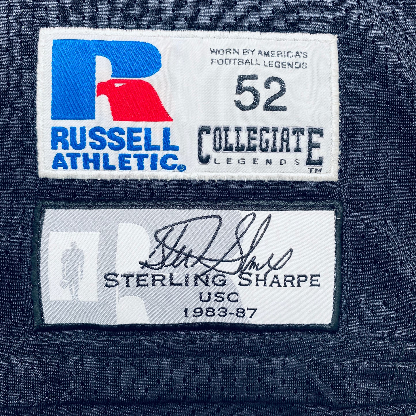 South Carolina Gamecocks: Sterling Sharpe 1983-87 Russell Athletic Throwback Jersey - Stitched (XXL)