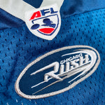 AFL: Chicago Rush No. 3 Majestic Jersey (XXL)