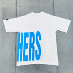 Carolina Panthers: 1993 Team Announce All Over Spellout Starter Tee (L)