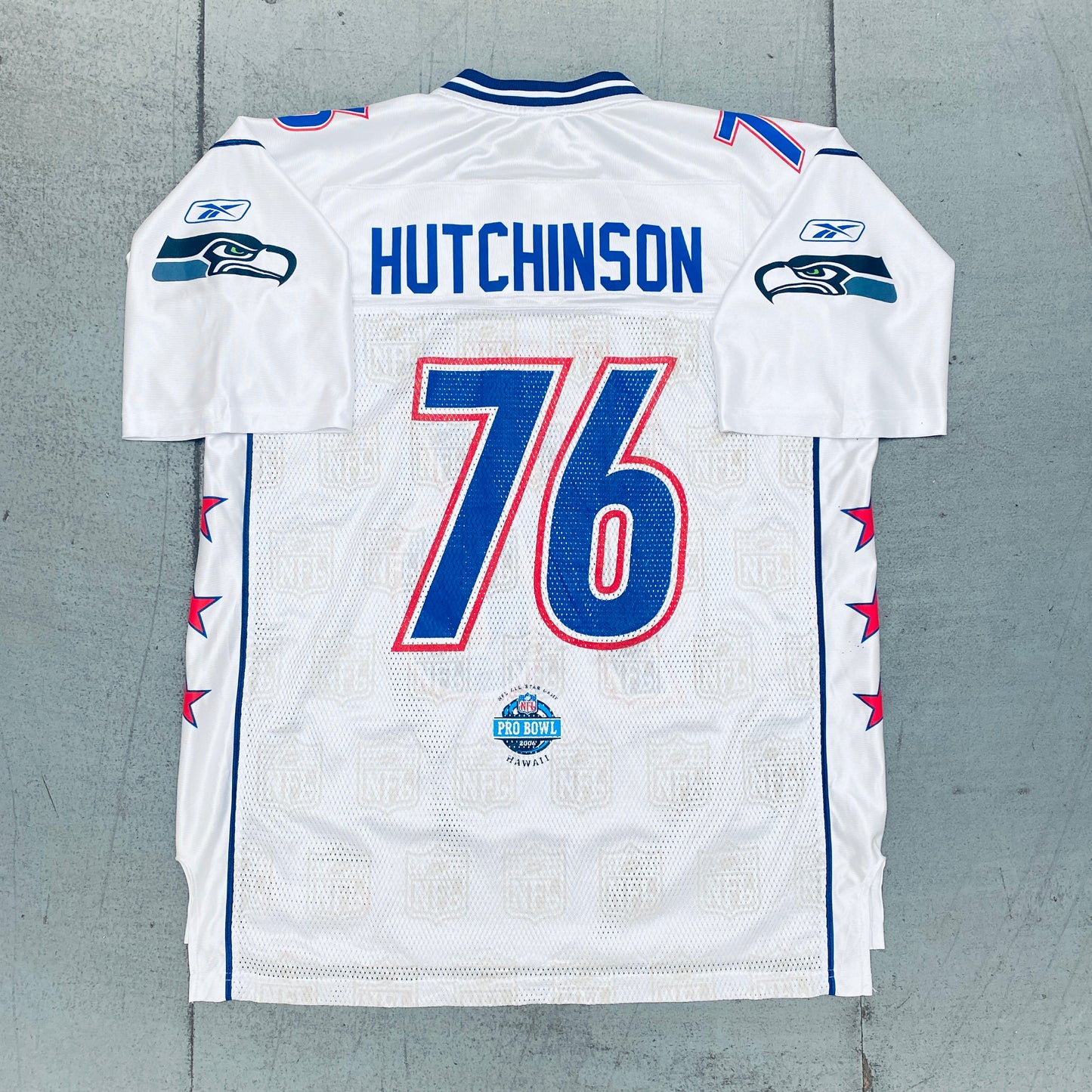 Seattle Seahawks: Steve Hutchinson 2006 Pro Bowl (L)