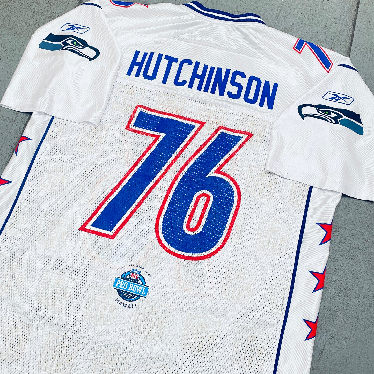 Seattle Seahawks: Steve Hutchinson 2006 Pro Bowl (L)