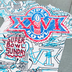 Washington Redskins: 1992 Magic Johnson T's Super Bowl XXVI All Over Print Tee (XL/XXL)