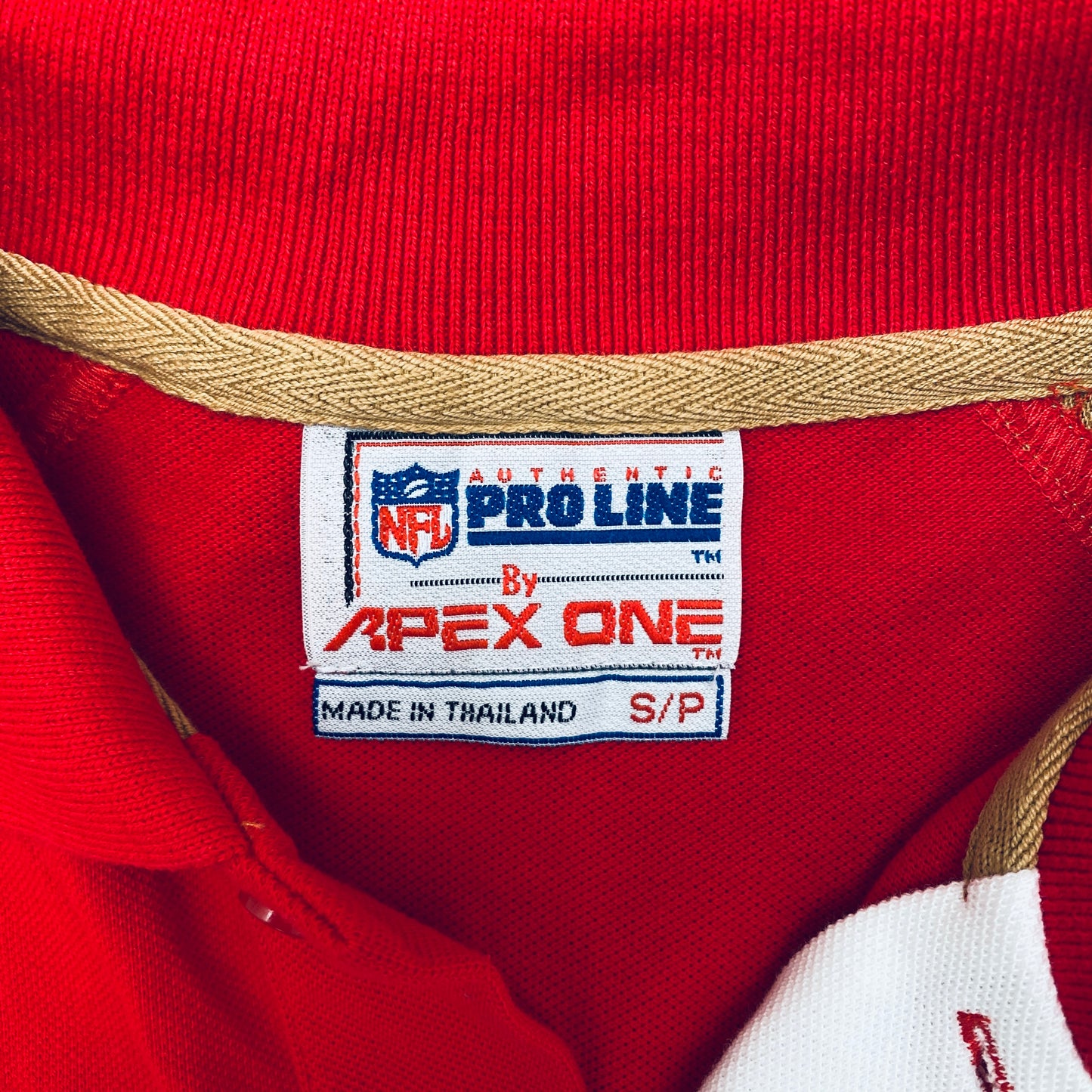 San Francisco 49ers: 1990's Apex One Wave Polo Shirt (S) - BNWT!