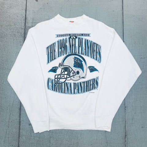 Carolina Panthers: 1996 "Second Season And In" Graphic Sweat (S/M)