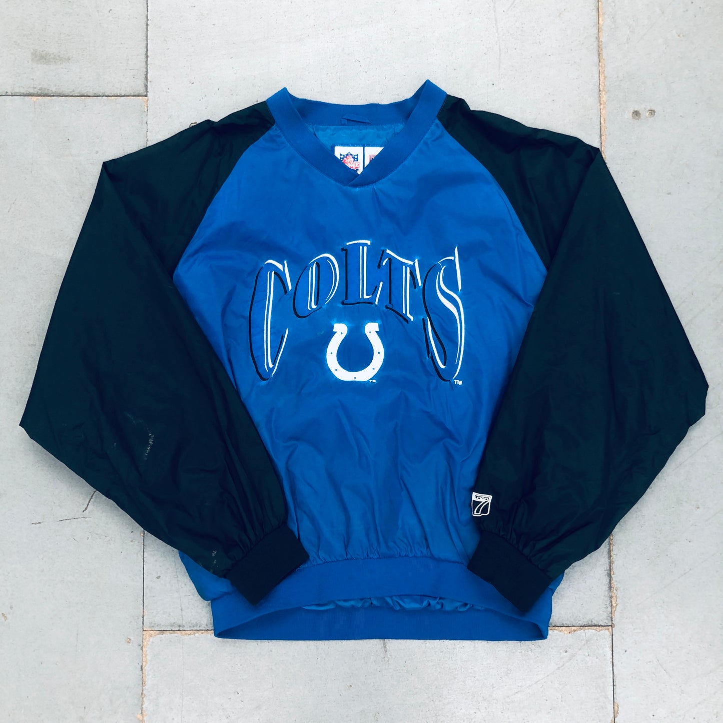 Indianapolis Colts: 1990's Logo 7 Sideline Jacket (L)