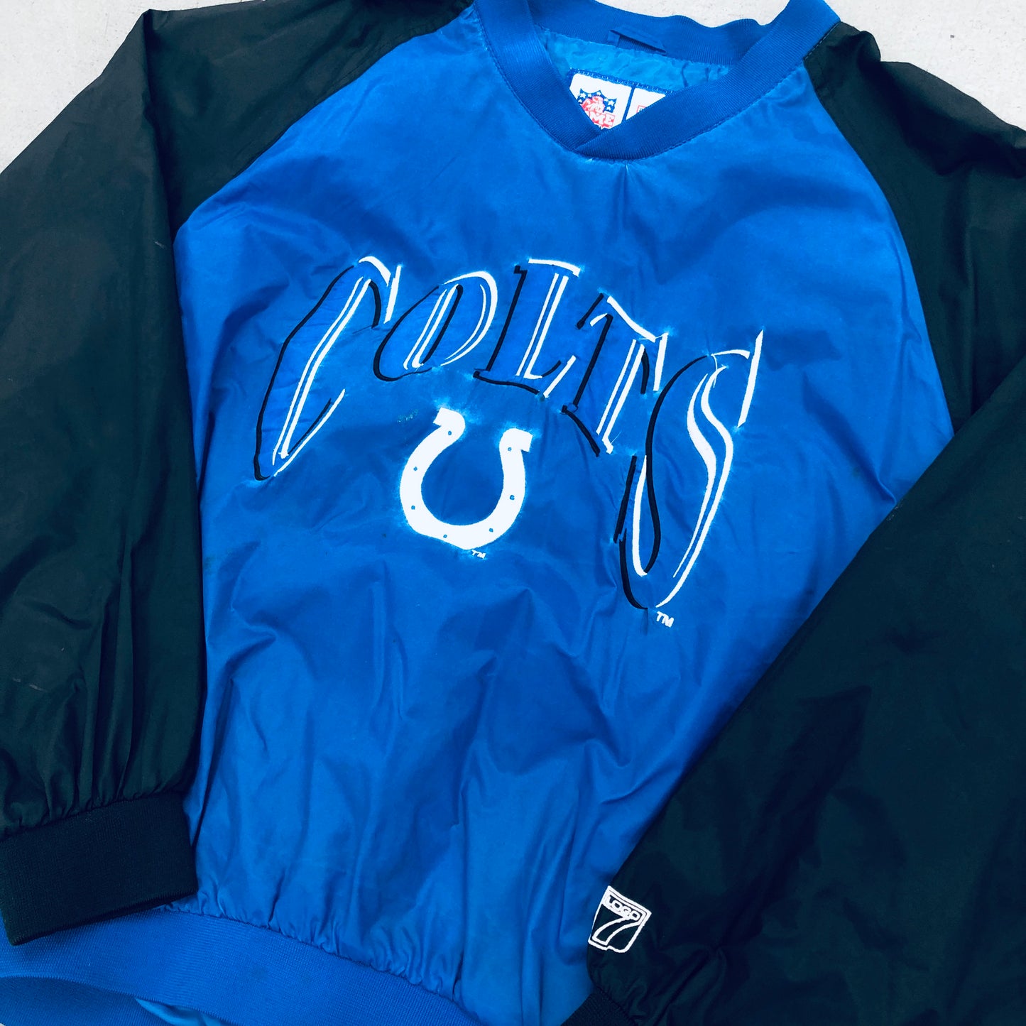 Indianapolis Colts: 1990's Logo 7 Sideline Jacket (L)