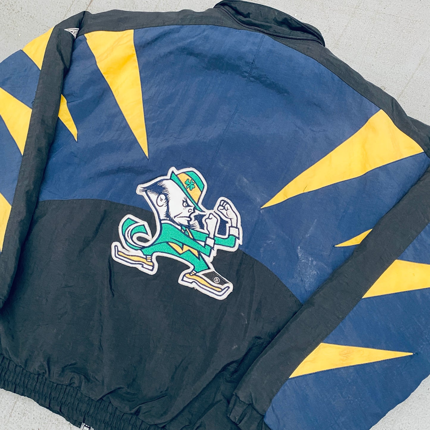 Notre Dame Fighting Irish: 1990's Apex One Sharktooth Fullzip Jacket (S)