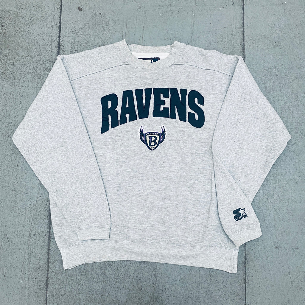 Vintage 1996 Baltimore Ravens NFL Crewneck Size Large 