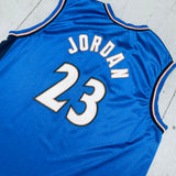 Washington Wizards: Michael Jordan 2001/02 Blue Champion Jersey (L)