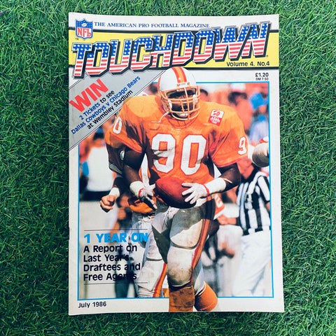 Touchdown Magazine July 1986 Volume 4. No. 4
