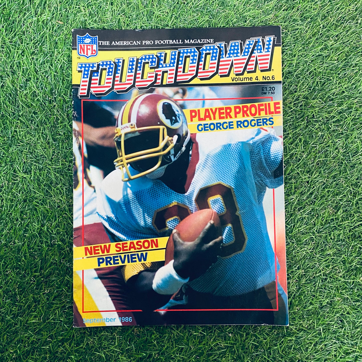 Touchdown Magazine September 1986 Volume 4. No. 6