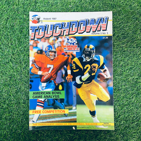 Touchdown Magazine August 1987 Volume 5. No. 5
