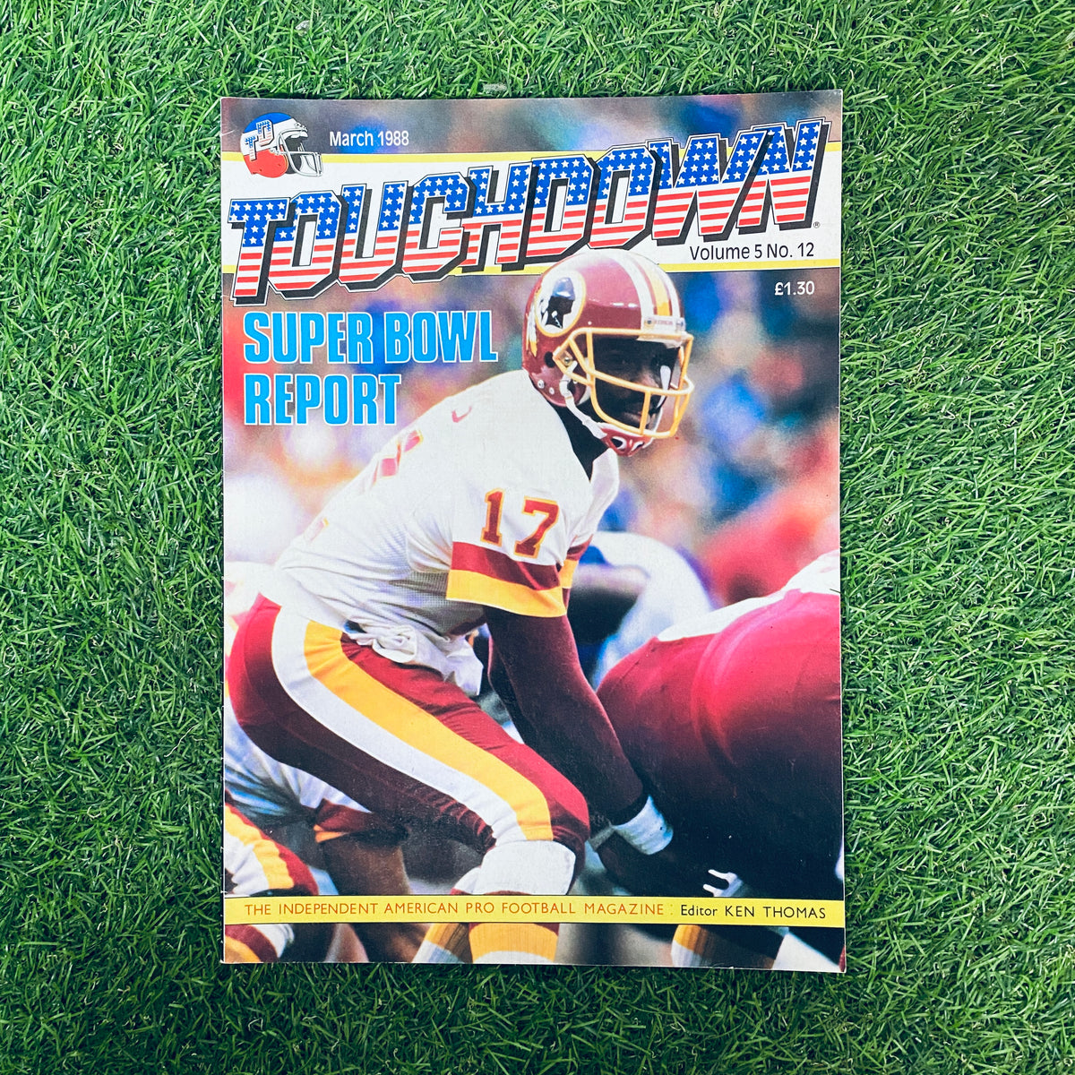 Touchdown Magazine March 1988 Volume 5. No. 12 – National Vintage ...