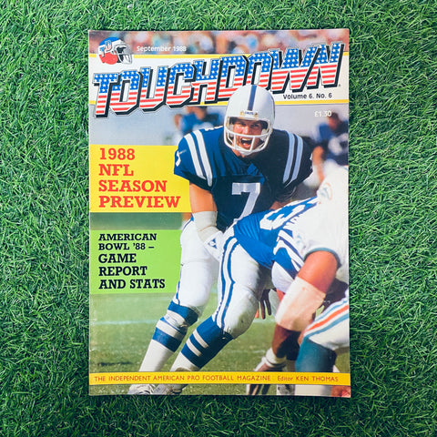 Touchdown Magazine September 1988 Volume 6. No. 6