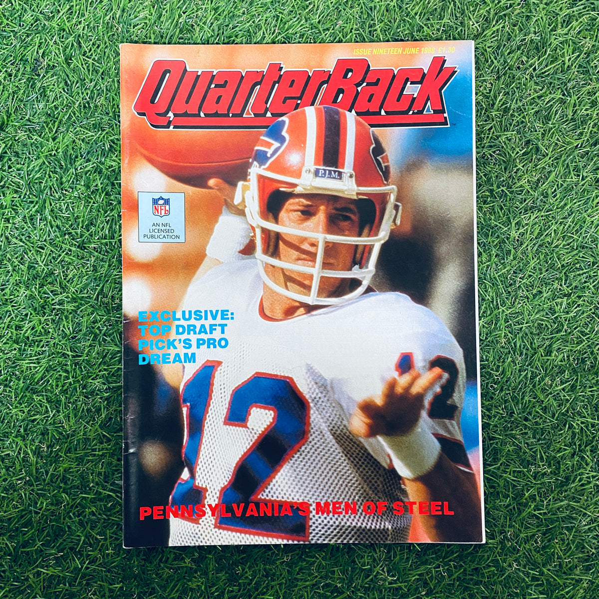 Quarterback Magazine June 1988 Issue 19 – National Vintage League Ltd.