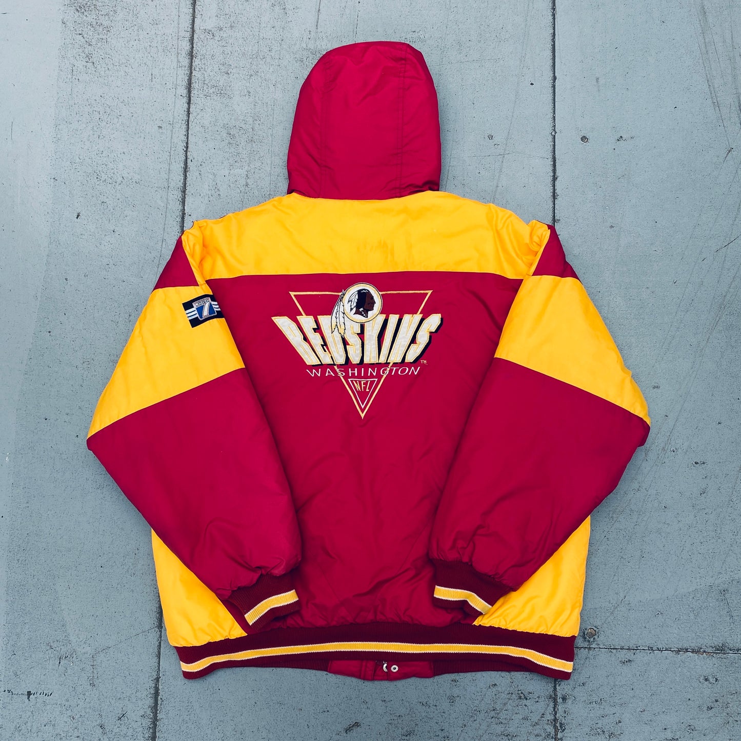 Washington Redskins: 1990's Logo 7 Fullzip Jacket (XL)