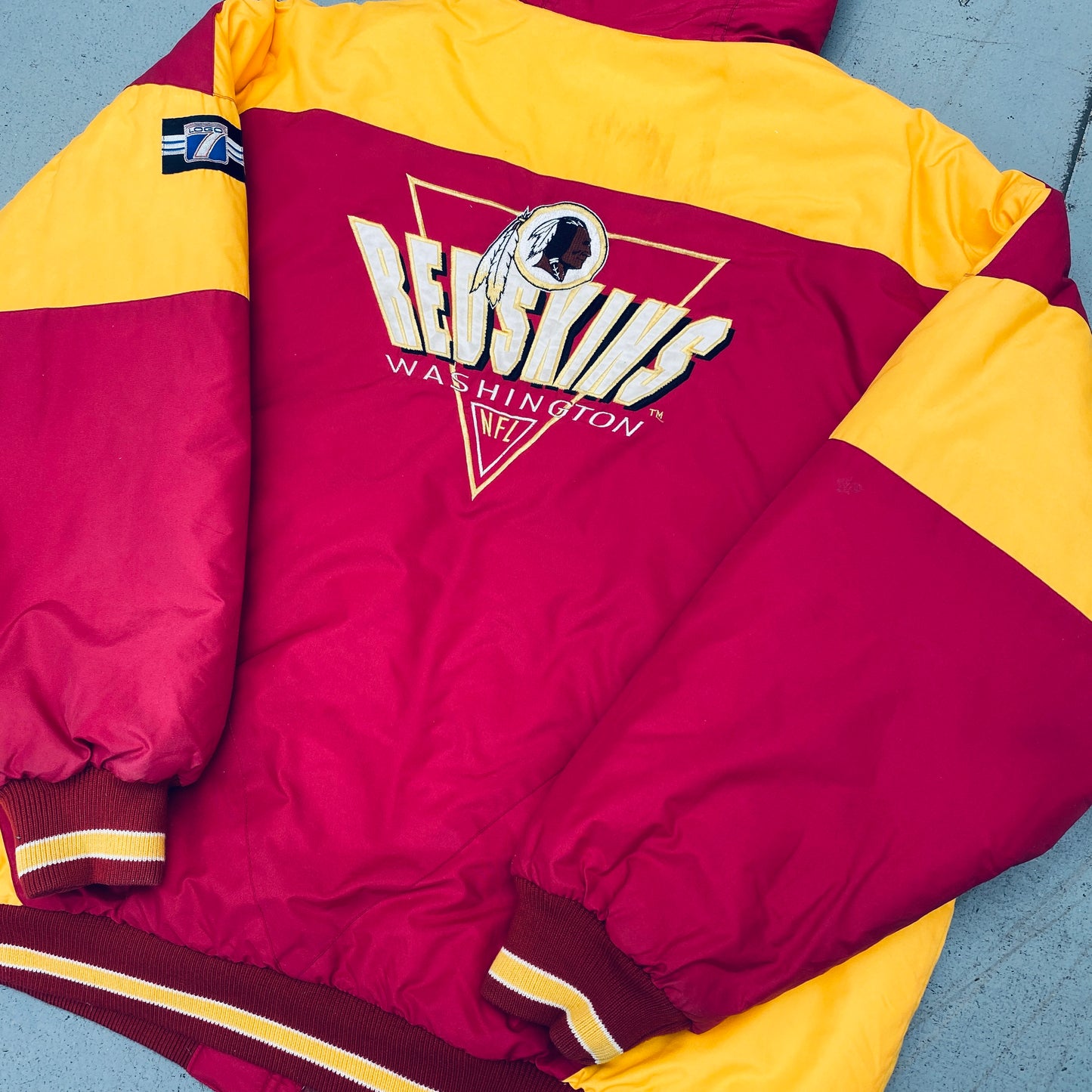 Washington Redskins: 1990's Logo 7 Fullzip Jacket (XL)