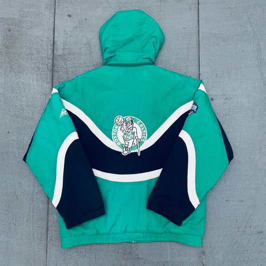 Boston Celtics: 1990's Apex One "Ice Cream Man" Wave Fullzip Jacket (S)