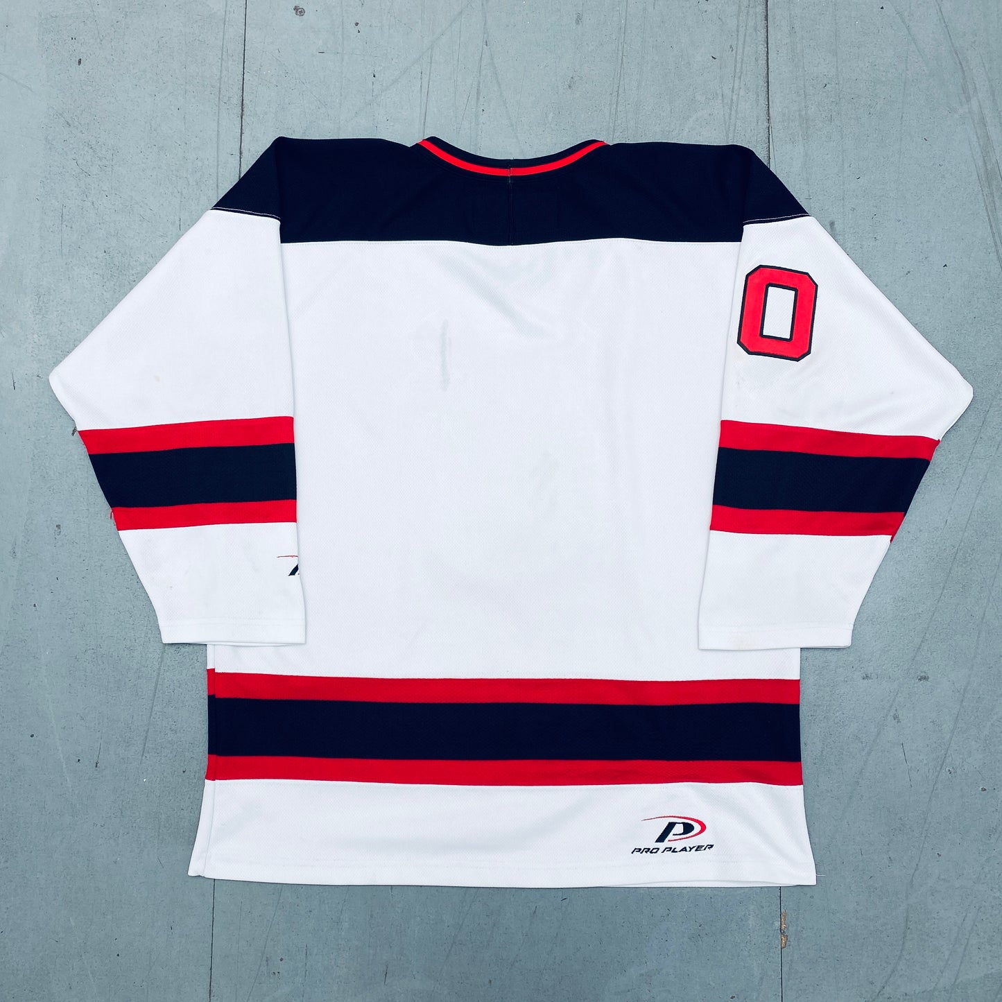 New Jersey Devils: 1990's Pro Player Jersey (L/XL)