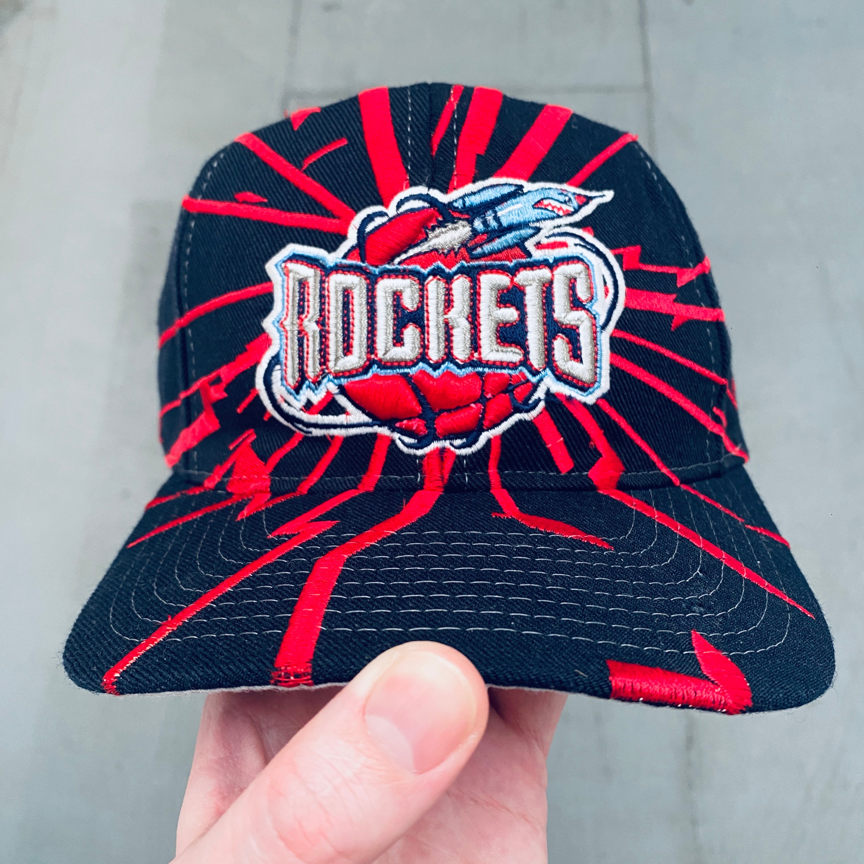 Houston Rockets: 1990's Shockwave Starter Snapback – National Vintage ...