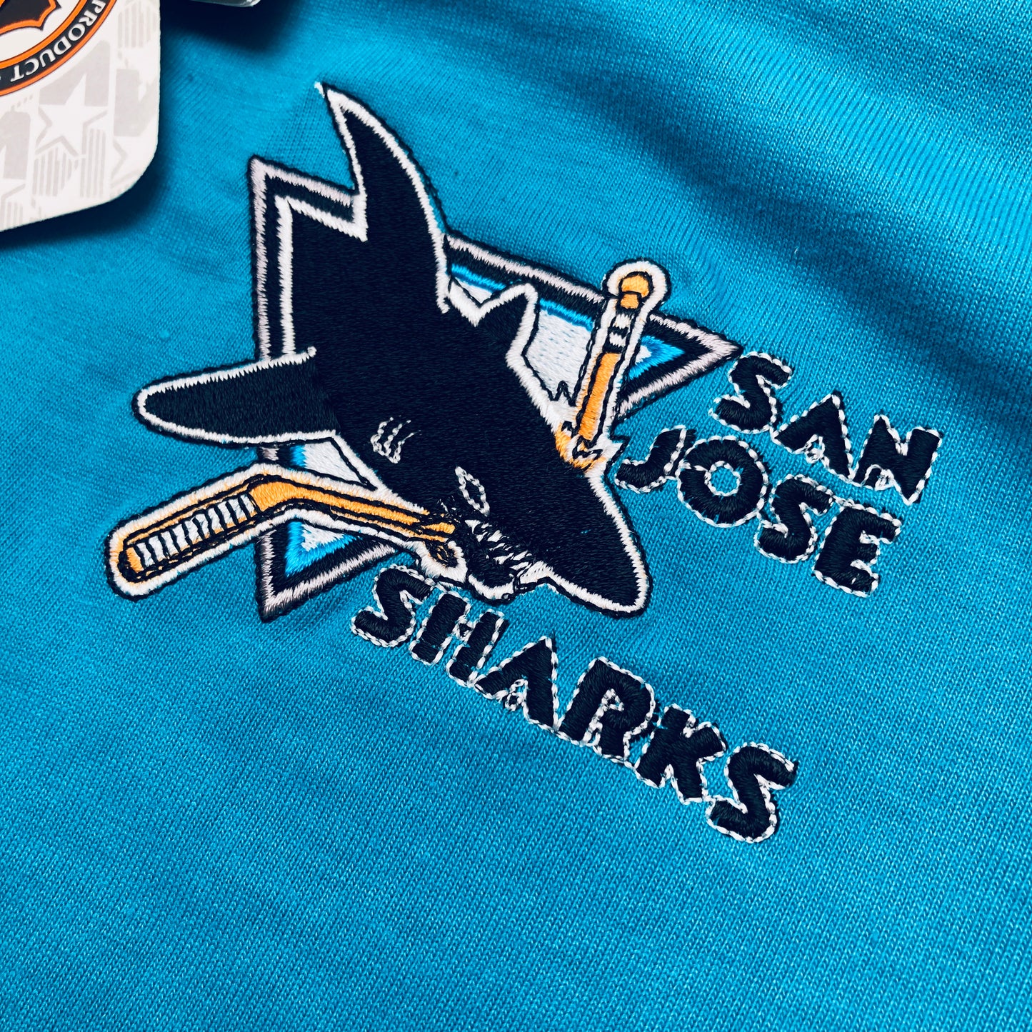 San Jose Sharks: 1990's Starter Polo Shirt - BNWT! (M)