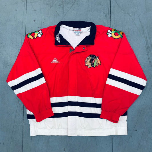 Chicago Blackhawks: 1990's Apex One Fullzip Jacket (XL)