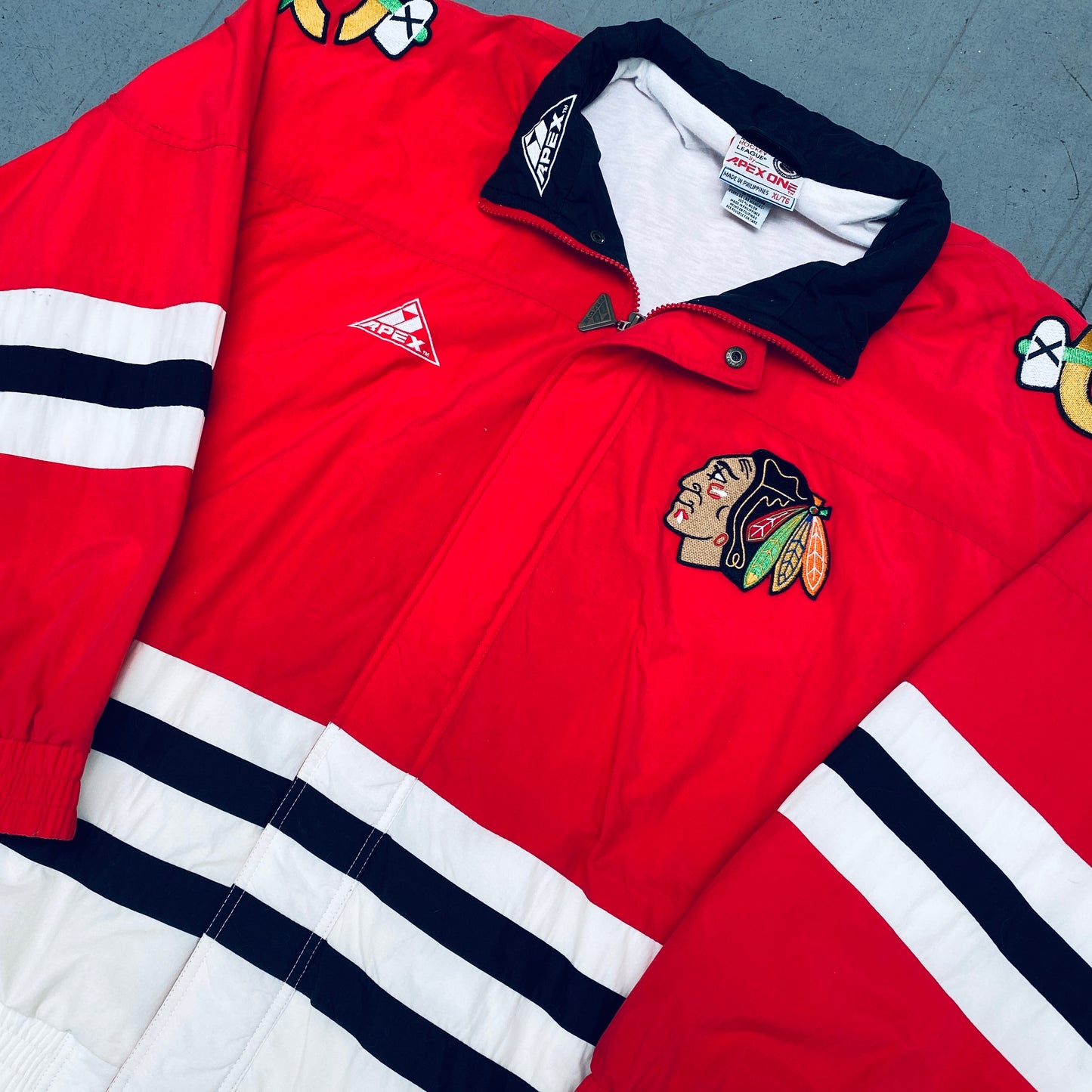 Chicago Blackhawks: 1990's Apex One Fullzip Jacket (XL)