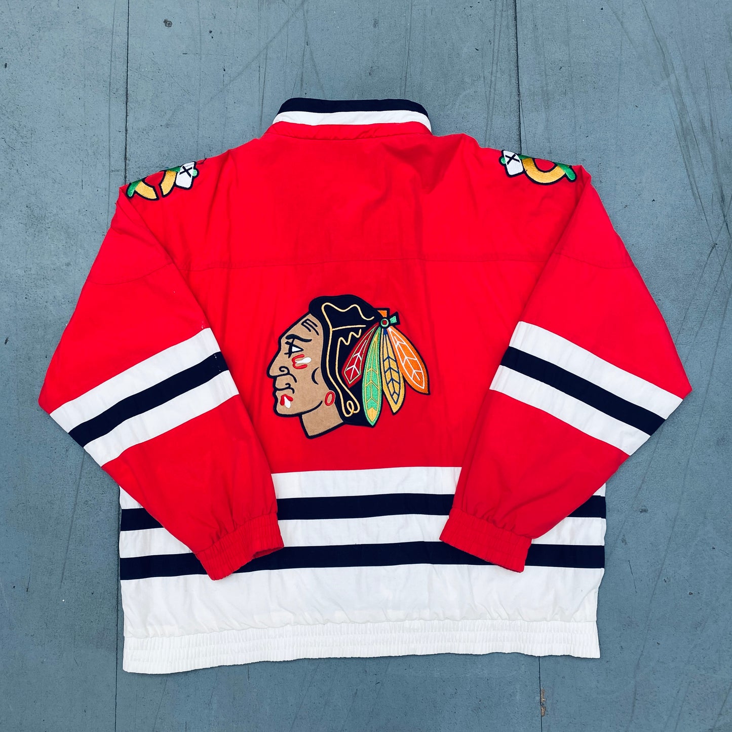 Chicago Blackhawks: 1990's Apex One Fullzip Jacket (XL)