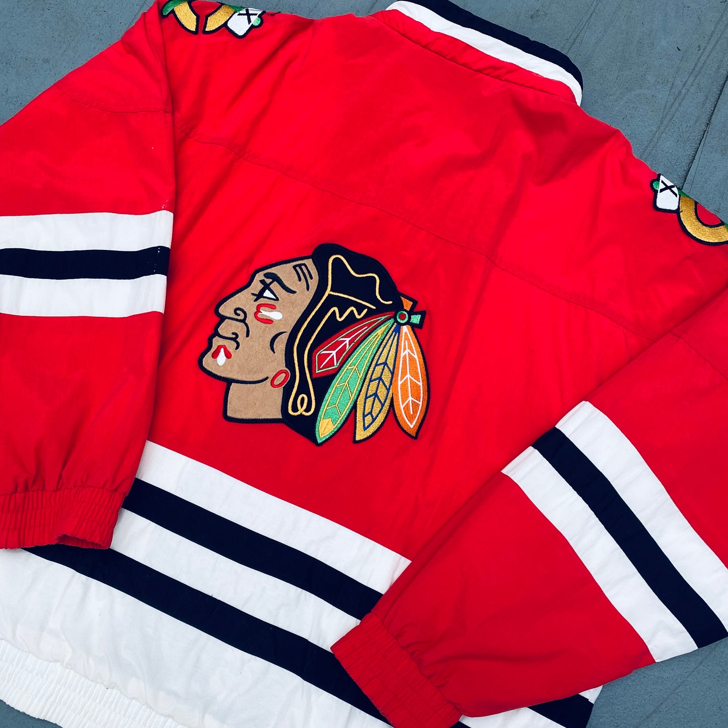 Chicago Blackhawks: 1990's Apex One Fullzip Jacket (XL)