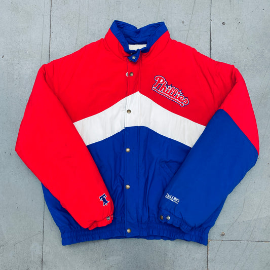 Philadelphia Phillies: 1990's DeLong Fullzip Jacket (XL)