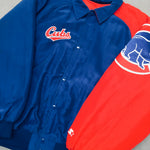 Chicago Cubs: 1990's Diamond Collection Coach's Dugout Starter Bomber Jacket (XL)