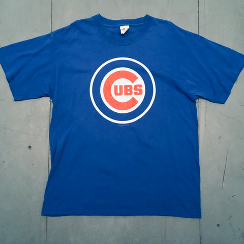 Chicago Cubs: 2003 Logo Majestic Tee (XL)