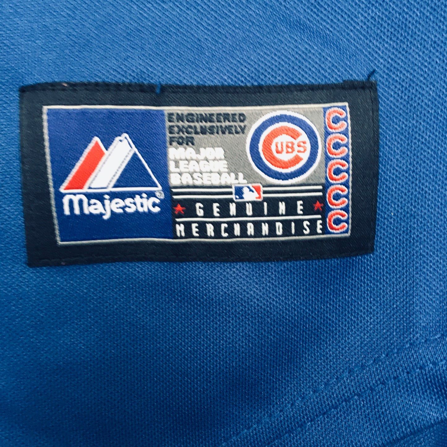 Chicago Cubs: Derrek Lee 2005 Blue Majestic Stitched Jersey (S)