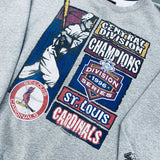 St. Louis Cardinals: 1996 Central Division Champions Spellout Sweat (L)