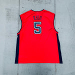 New Jersey Nets: Jason Kidd 2002/03 Red Reebok Jersey (XXL)