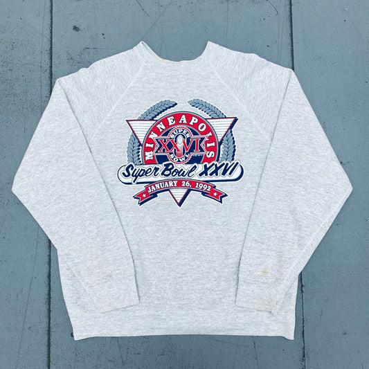 Washington Redskins: 1992 Super Bowl XXVI Graphic Sweat (L)