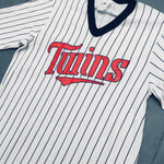 Minnesota Twins: 1980's Majestic Pinstripe Tee (M)