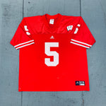 Wisconsin Badgers: No. 5 "Brooks Bollinger" Adidas Jersey (XL)