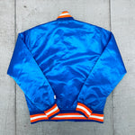 New York Knicks: 1980's Satin NBA Authentics Starter Bomber Jacket (S)