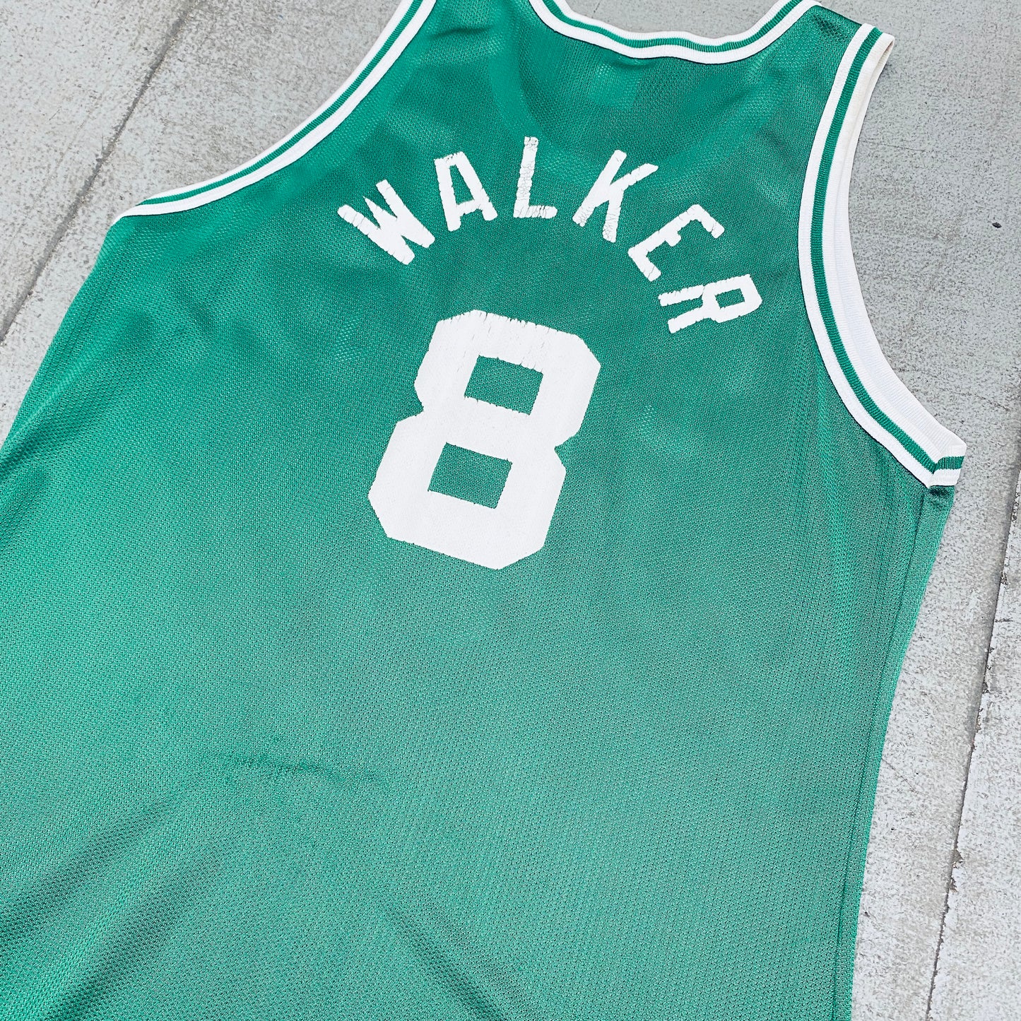 Boston Celtics: Antoine Walker 1996/97 Rookie Green Champion Jersey (L)