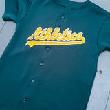 Oakland Athletics: 2000s Green Majestic Jersey (XS)