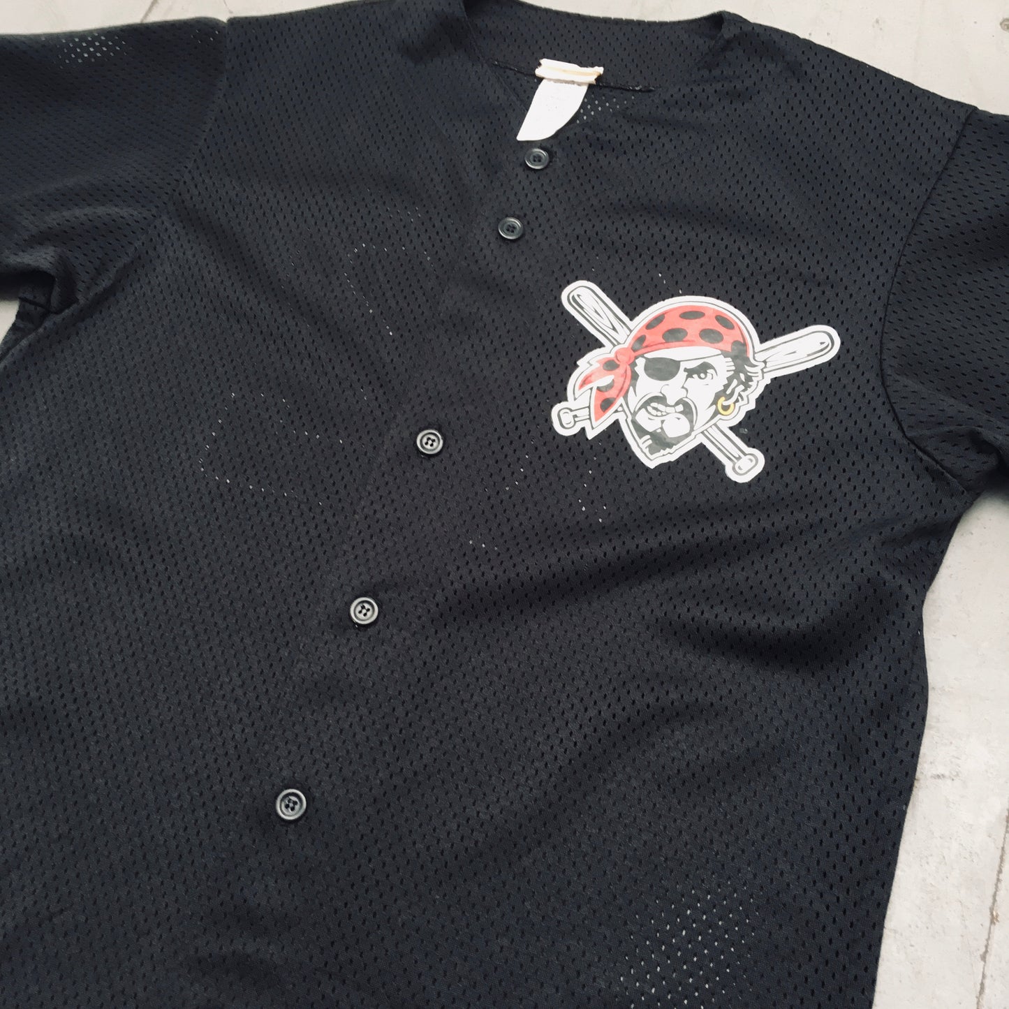 Pittsburgh Pirates: 2000s No.12 Black Majestic Jersey (S/M)