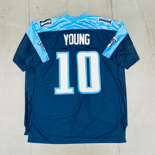 Tennessee Titans: Vince Young 2007/08 - Stitched (XXL)