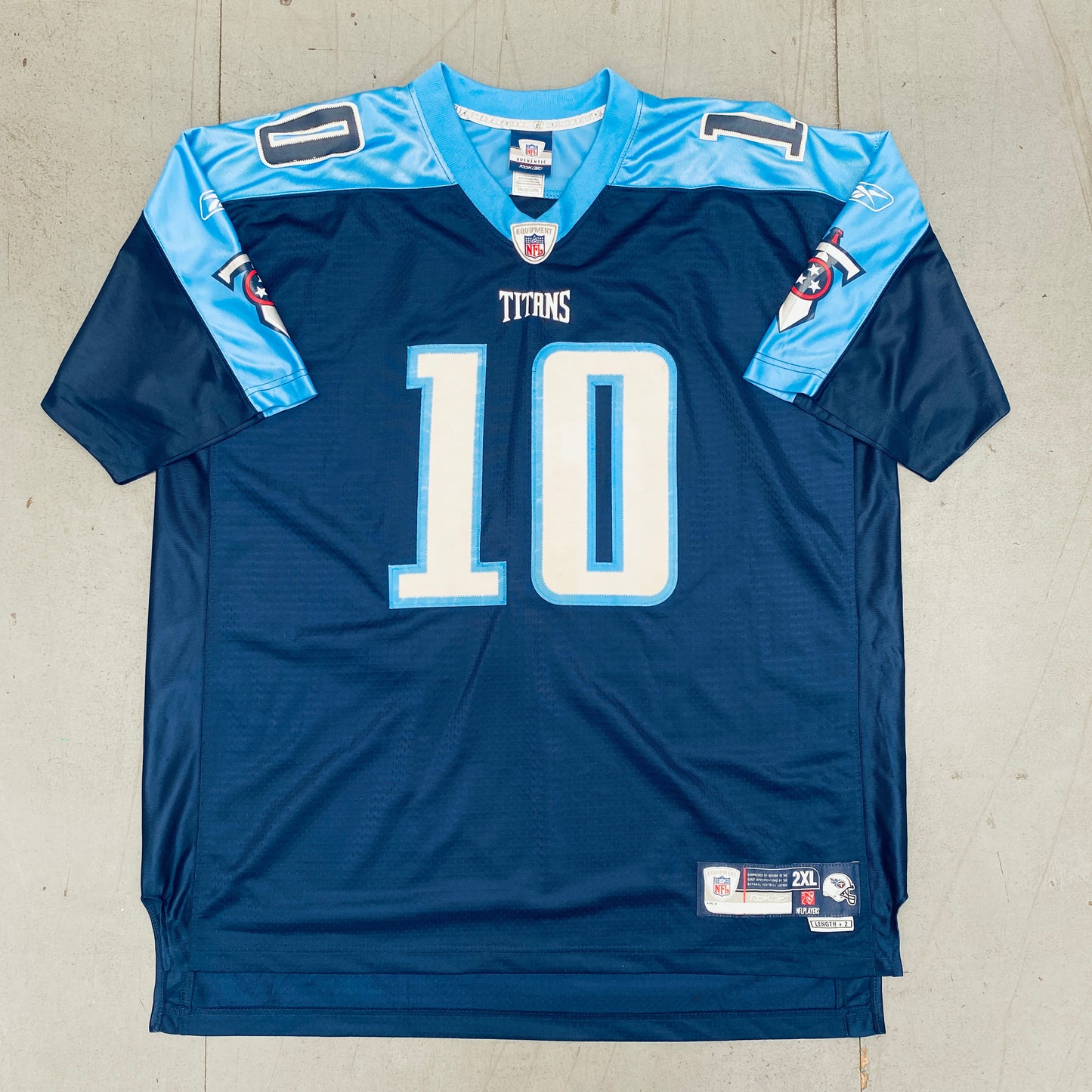 Tennessee Titans: Vince Young 2007/08 - Stitched (XXL)