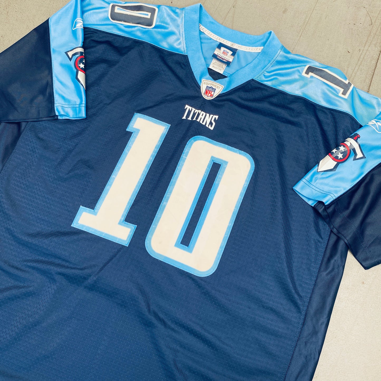 Tennessee Titans: Vince Young 2007/08 - Stitched (XXL)