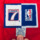 Chicago Bulls: 1990's Logo 7 Reverse Spellout Fullzip Jacket (XL)