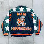 Miami Hurricanes: 1990's Jeff Hamilton Jacket (XL)
