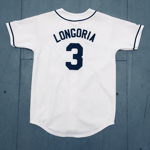 Tampa Bay Rays: Evan Longoria 2008 White Majestic Stitched Jersey (S) –  National Vintage League Ltd.