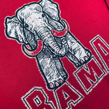 Alabama Crimson Tide: 1990's Russell Athletic Graphic Spellout Sweat (L)