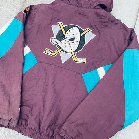 Vintage 90s Anaheim Mighty Ducks Starter Jacket 